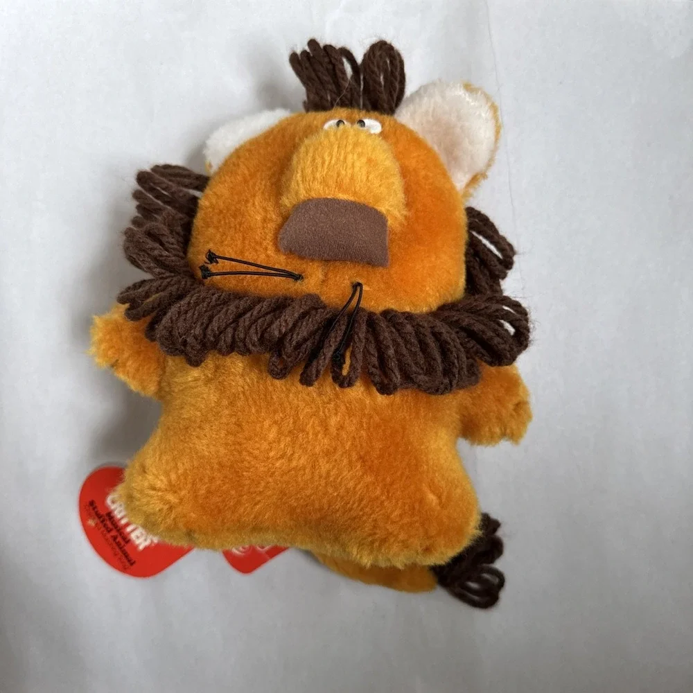 Vintage Lionel Lion Musical Critter Stuffed Animal 